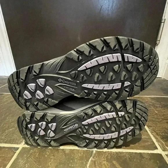 Columbia Women's Yoncalla Mid  Waterproof Stratus Dusty Iris Shoe sz 9 - Picture 7 of 7